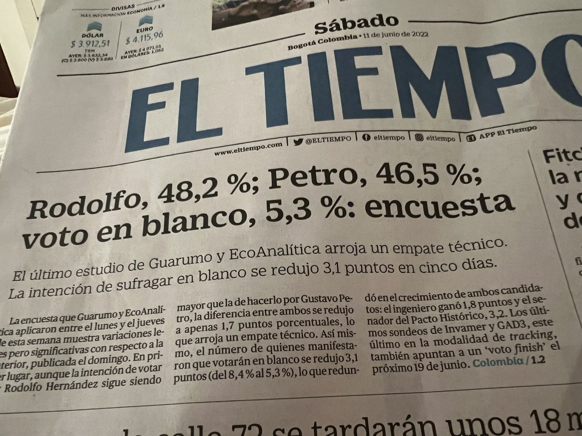 Hay vamos ya lo alcanzamos y pasamos ! Rodolfo presidente democracia libertad inversión trabajo