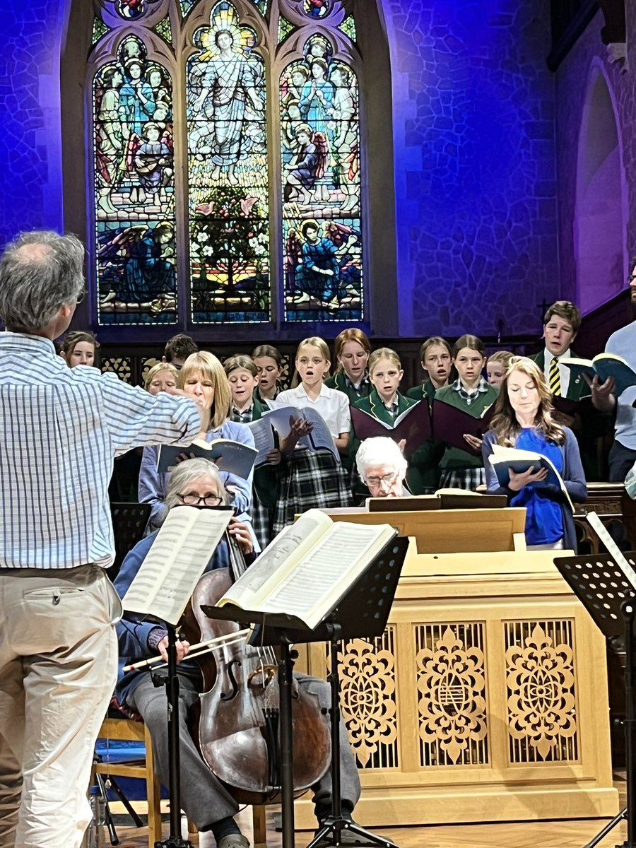 Delighted to watch our amazing Chapel Choir perfor today with world class music ensemble @LHandelPlayers as part of the 70th Tilford Bach Festival. Opportunities to perform with professional musicians are priceless in supporting our pupils growth & learning #servinggreatnessdaily