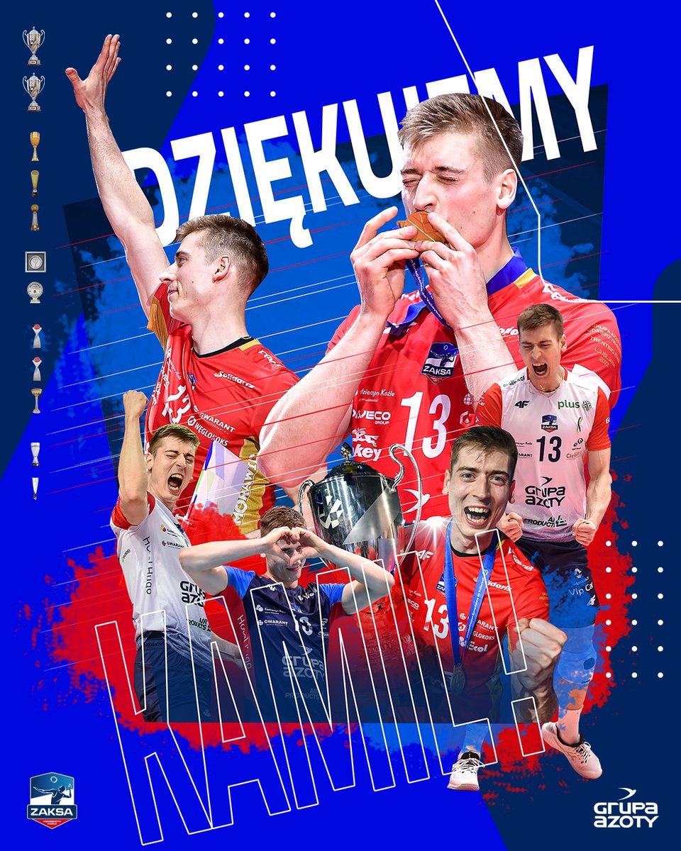 ZAKSAofficial's tweet photo. Imponująca kolekcja 👏👏👏 #DziękujemyKamil #IdealnyMoment 🫶 #ZAKSAfamily 🔵⚪️🔴
✅#ZLM2022🏆
✅#ZLM2021🏆
✅#MP2022🥇
✅#MP2017🥇
✅#MP2016🥇
✅#WMP2021🥈
✅#WMP2018🥈
✅#PP2022🏆
✅#PP2021🏆
✅#PP2017🏆
✅#SPP2020🏆
✅#SPP2019🏆 https://t.co/x4kBqeIg9O