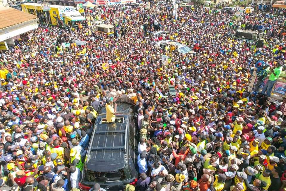 rigathi's tweet photo. Thank you Nyahururu Town. You people are great.
Hustler Nation is big. 
Every hustle matters.
#CHAGUARUTO https://t.co/gEe6lm7Uk6