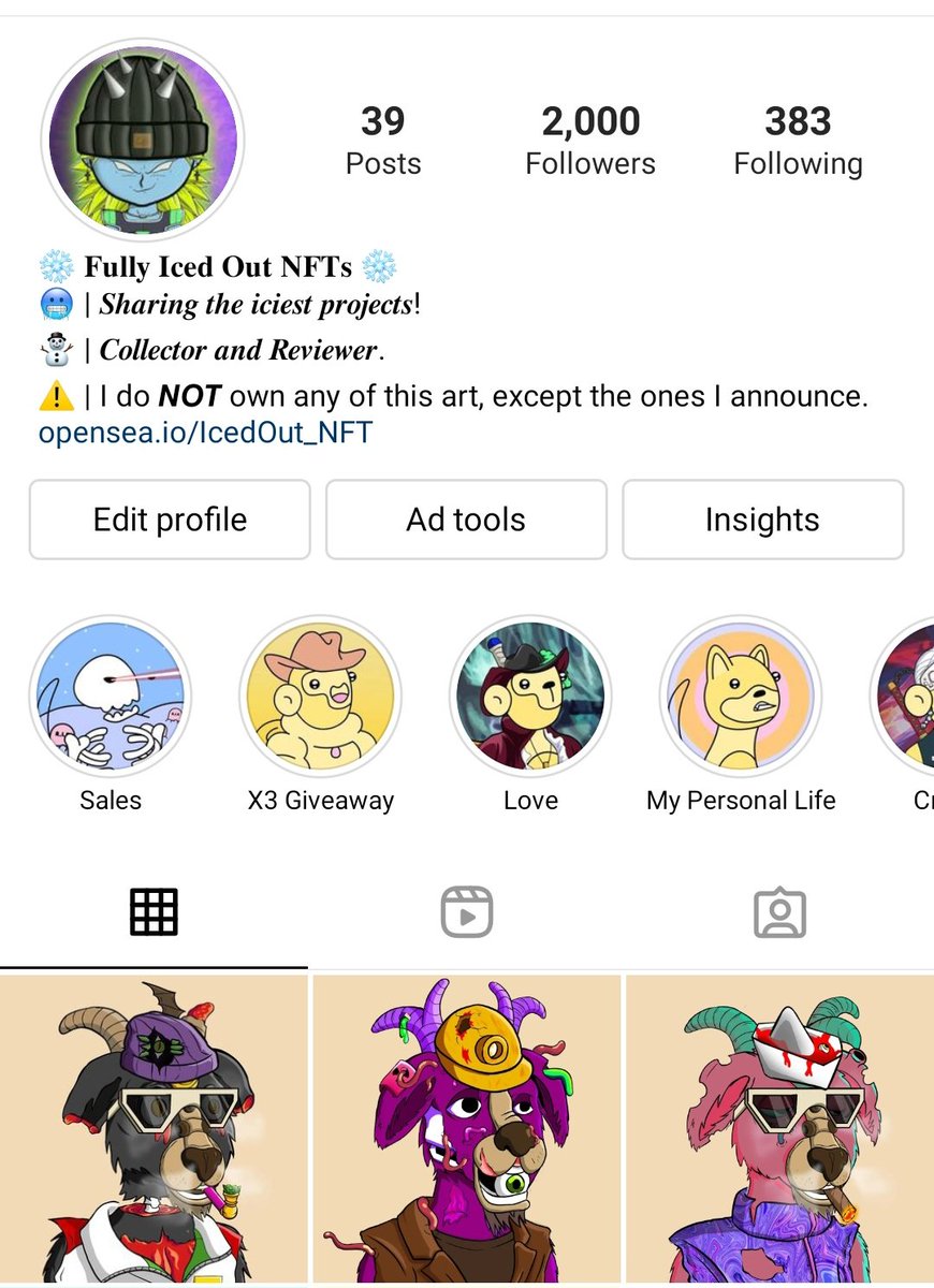 Iced Out NFT tweet media