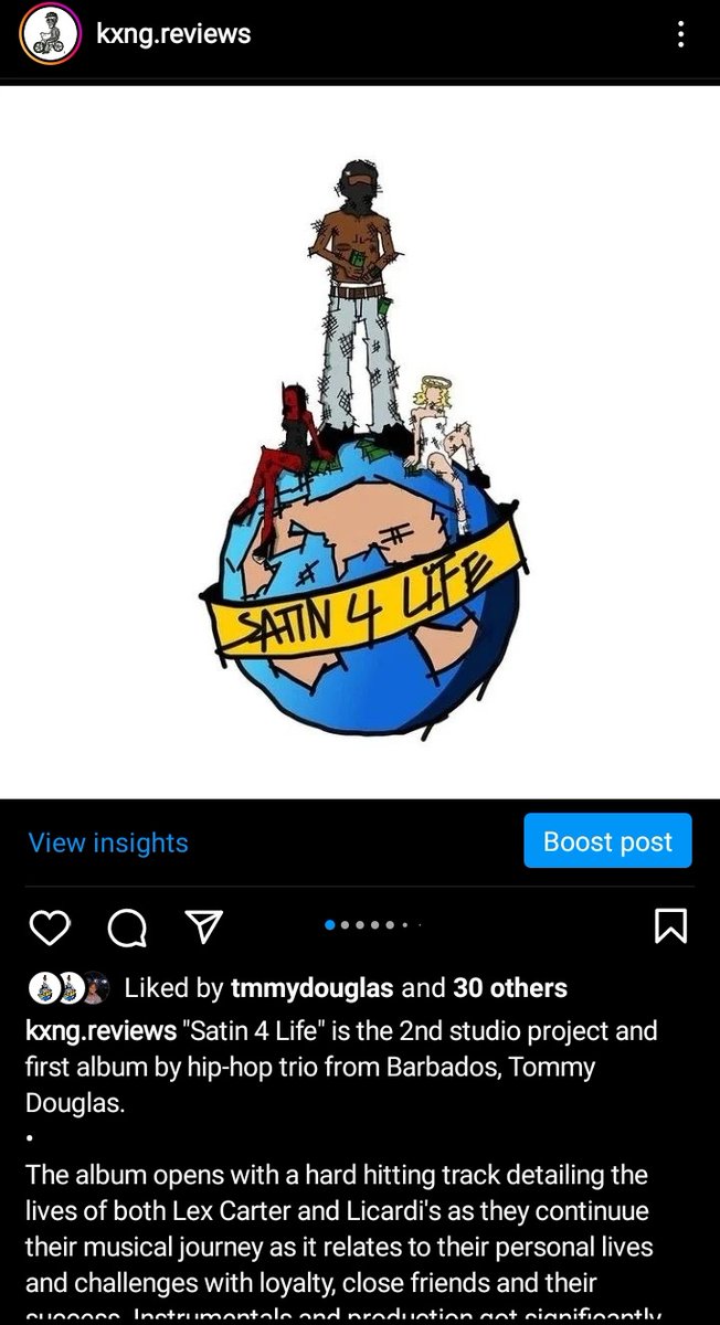 NEW Review Out - Satin 4 Life by Tommy Douglas 🌐 <a href="/lexcarter1_/">Lex</a> <a href="/rayliottta/">abay</a> @li2smooth 

Listen to the album, read the review, let me know what you guys think about both. Appreciate the support always ❤🙏🏿