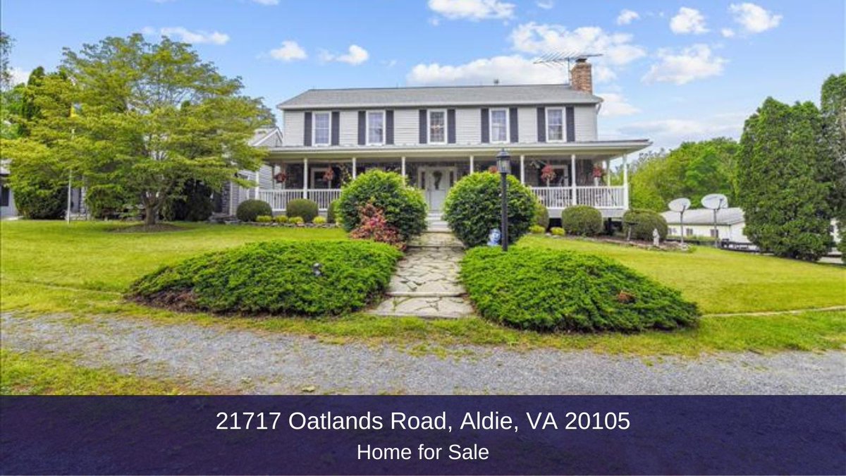 LintonHall's tweet photo. Check out this breath-taking #AldieVAEquestrianHomeforSale at 21717 Oatlands Road! https://t.co/vXMixseMdf https://t.co/DzZFMWVAmJ