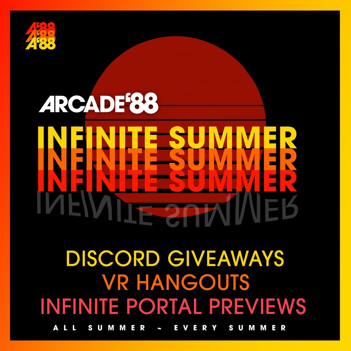 Arcade '88 tweet media