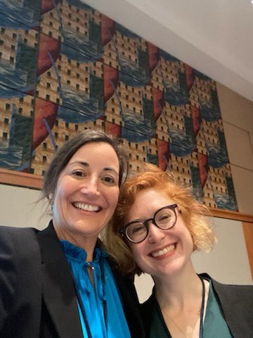 dukeobgyn's tweet image. A few more pics and takeaways - plus a really great (and much-needed) smile from 2 rockstar #gynoncs that work tirelessly to give patients hope and prevent/conquer cancer! #ASCO22 @ASCO @AngelesSecord @haleyarden1