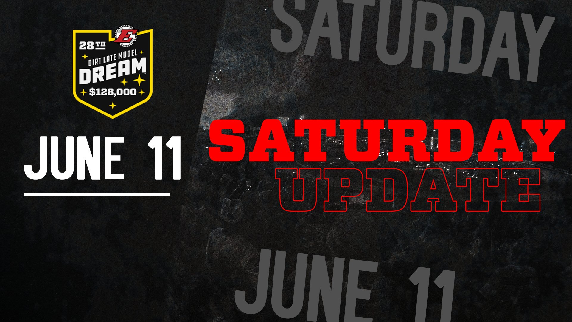 ELDORA SPEEDWAY on Twitter "SCHEDULE UDPATE Start time has been moved