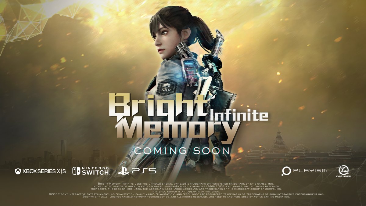🔺Bright Memory: Infinite console edition is coming soon,release on XSX|S/PS5/Switch.
🔺Next-gen version supports 4K+60FPS quality mode, ray tracing mode 60FPS, and 120FPS performance mode.PS5 version supports adaptive trigger, Switch support gyro control.
🎮I hope you enjoy it!