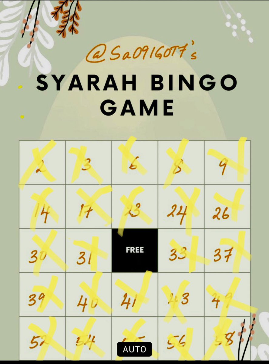 BINGO DONE 
#giveawaysyarah_1006
#giveawaysyarah
#GOT7