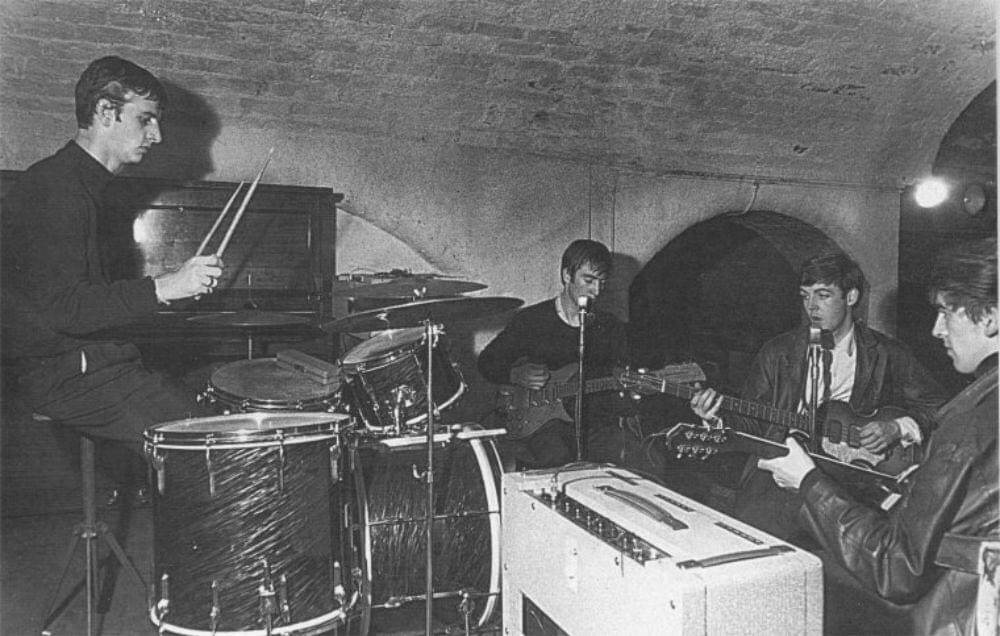 Supposedly the 1st photo of the Beatles (Aug 22, ‘62) just 4 days after Ringo joined the band.