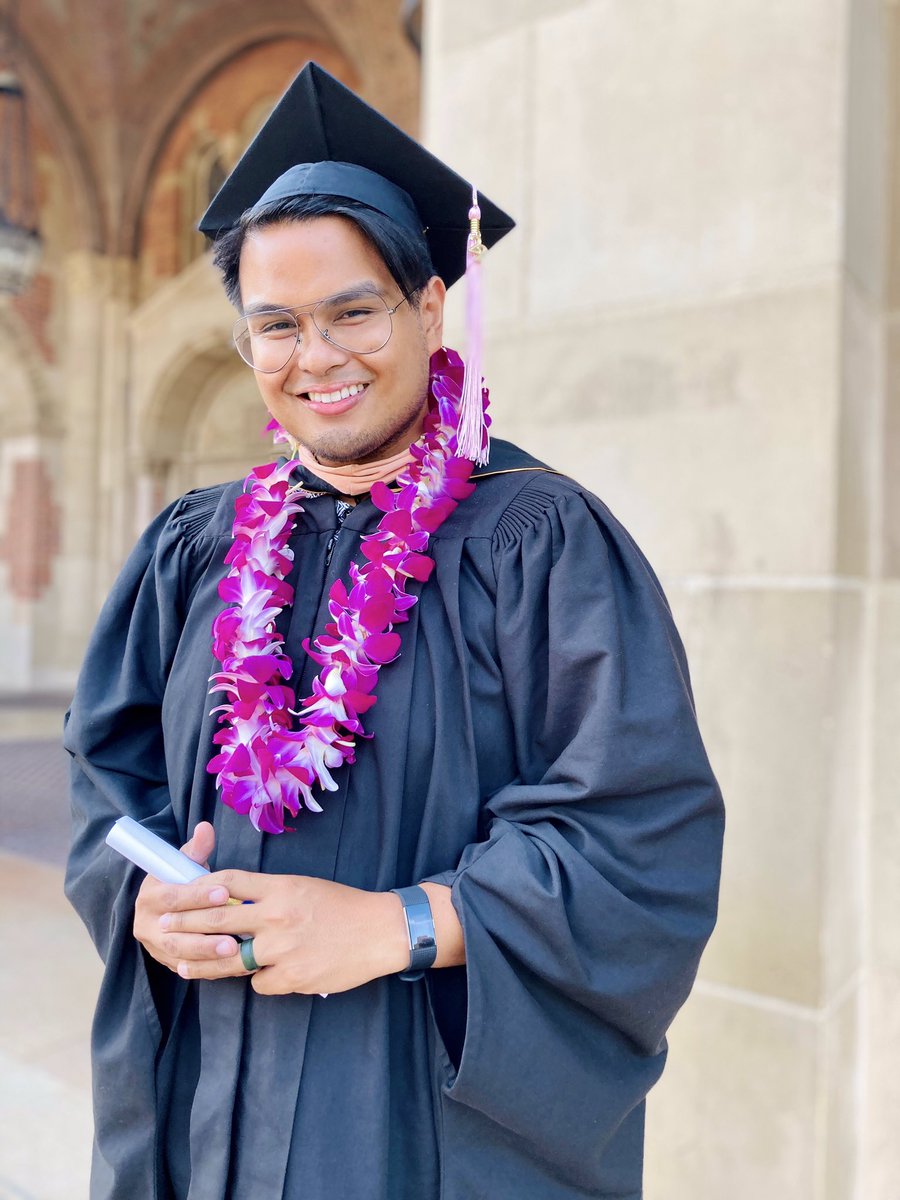 RussyanMabeza's tweet photo. Master of Public Health ✅

“We will continue to critically examine the status quo and actively work toward an antiracist world by centering people who are disenfranchised and disproportionately exposed to unhealthy environments.”

Thanks for an incredible year @UCLAFSPH. https://t.co/h9NAmLyvlt