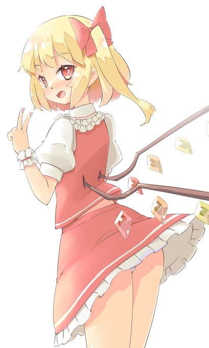 見返りフランちゃん(修正Ver. 