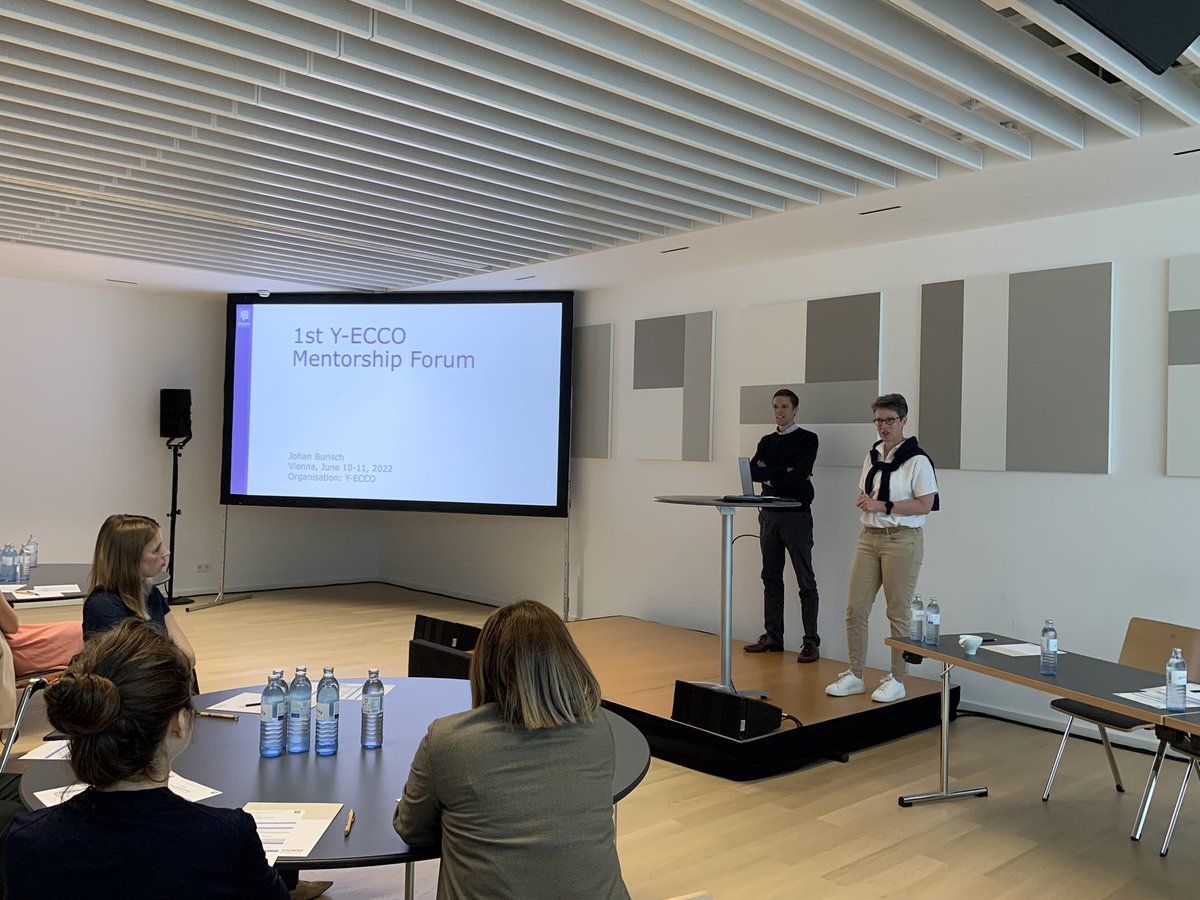 bverstockt's tweet photo. After many delays, we finally could have the 1st @Y_ECCO_IBD menthorship forum. Thanks to all π KOL @charlie_lees @DrAilsaHart #Bsiegmund #PIrving #JBurisch #JVDWoude, all attendees who so actively participated and organisers @HedinCharlotte @rjcdart @SamaanMark @GianlucaPellino https://t.co/VcAxwHQfOn