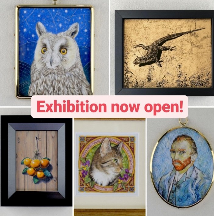 hilliardsoc's tweet photo. Our 40th Anniversary Exhibition is now open! Held in Wells Town Hall, Somerset from Saturday 11th to 18th June (closed on Sunday 12th). Open 10am to 5pm (last entry at 4pm).

If unable to visit in person, you can also browse &amp; buy at https://t.co/YBkZGrqTyx https://t.co/ltzEOLyDry