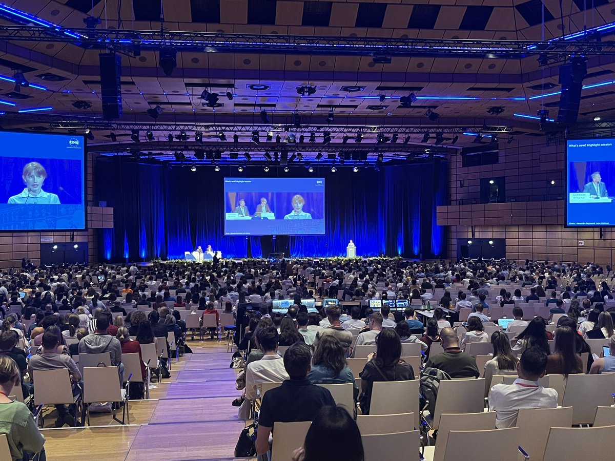Super happy to join the #ESHG2022 in Vienna!! We are back with in person conferences and it’s really exciting!! <a href="/eshgsociety/">European Society of Human Genetics (ESHG)</a>