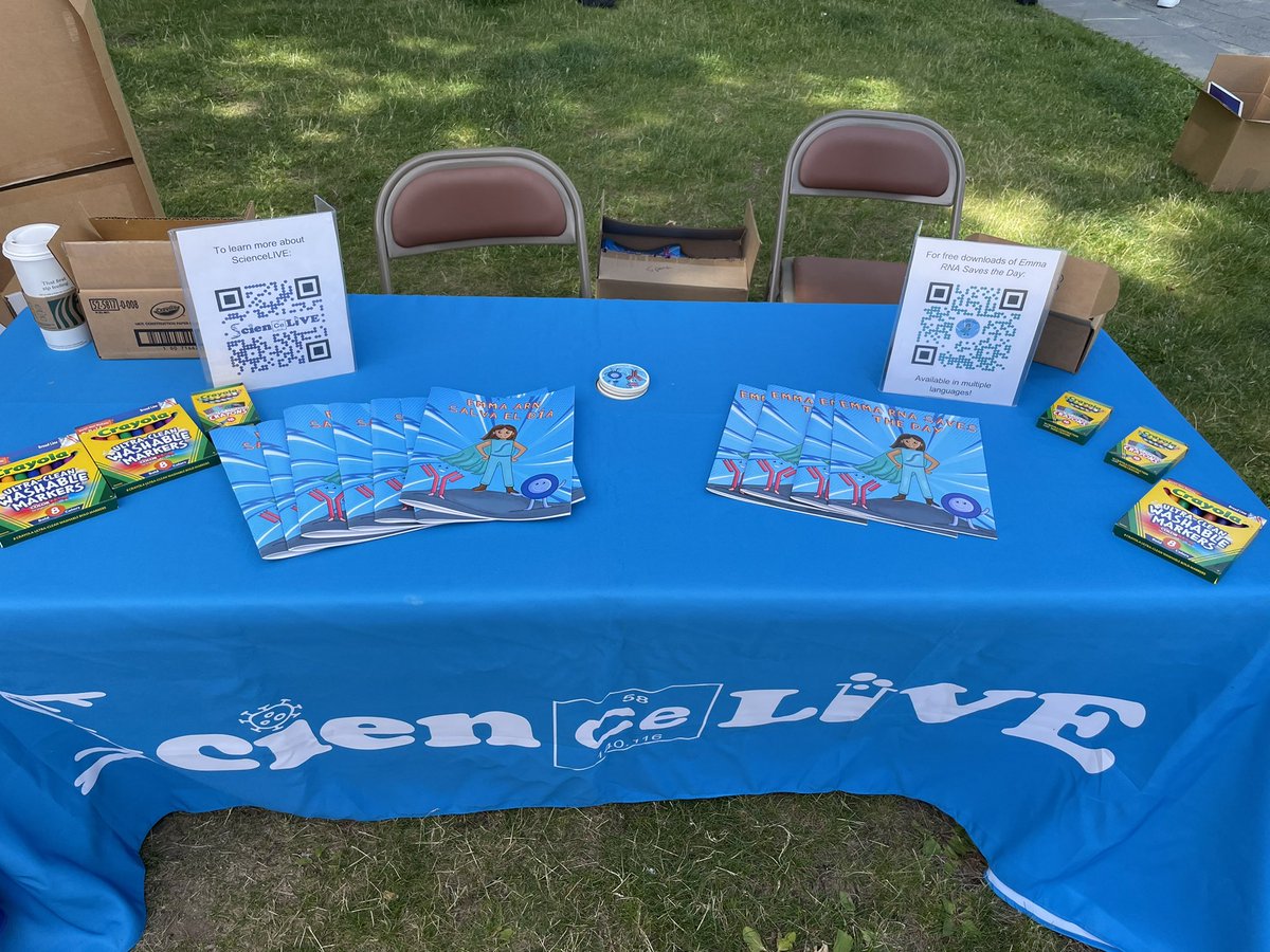 Come and see us, @UMass_Chan_OCGR, & @UMassChanLib @UMassChan at the Worcester Tercentennial celebration! We’ve got coloring books, crayons & shade! Our booth is right behind the old city hall, next to the ice rink! 🖍👩‍🔬 @TweetWorcester