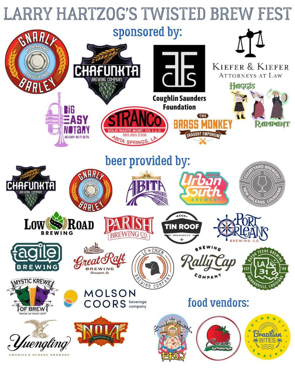 Larry Hartzog's Twisted Beer Fest tweet media