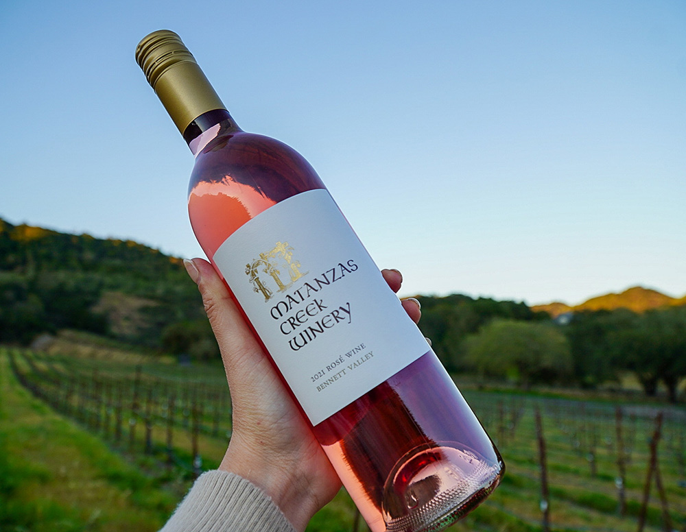 #NationalRoséDay is here!nWe're enjoying a bottle of our second EVER vintage of Rosé! We love this bright, fun, nouveau style of Malbec Rosé. Watermelon, strawberry &amp; cotton candy round out the aromas and palate of this beautiful wine. Let us know how you're celebrating. 🥂👇