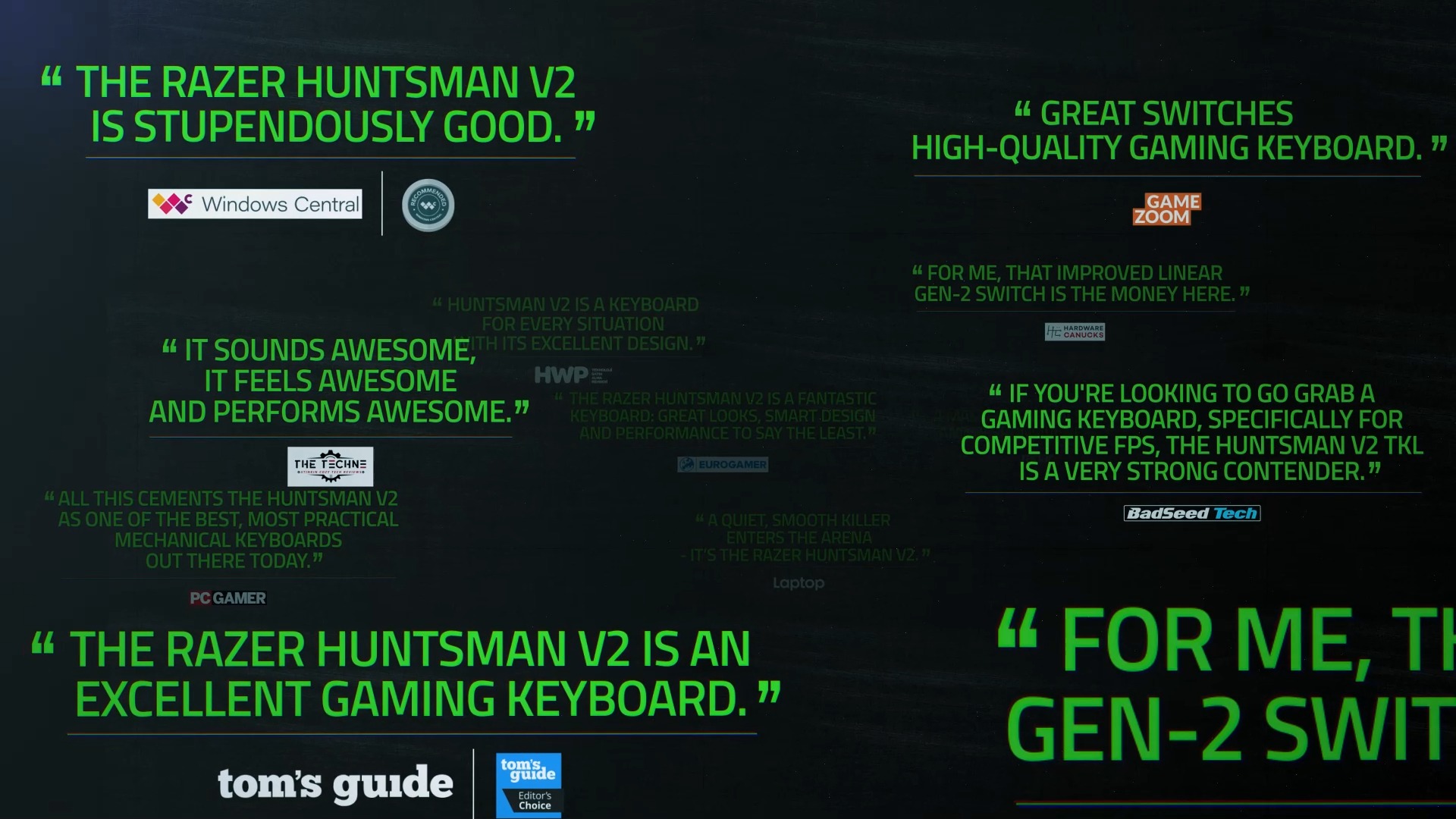 Razer Huntsman V2 TKL Review - CGMagazine