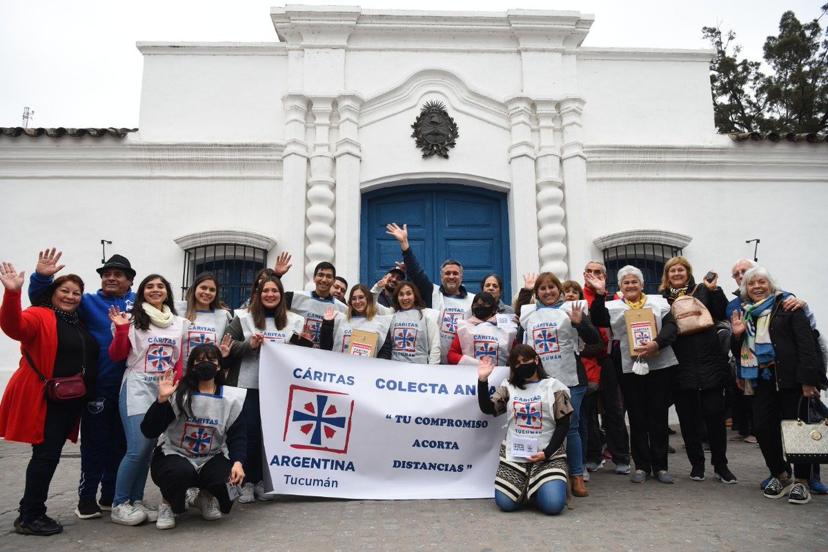 El Director Ejecutivo de <a href="/CaritasAR/">Cáritas Argentina</a>, Nicolas Meyer, se encuentra en la Provincia de Tucumán acompañando a los voluntarios y voluntarias de esa Provincia en la Colecta Anual.