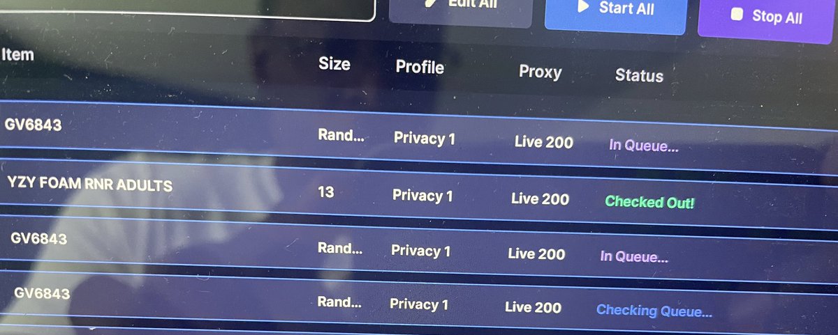 Laced Up Kickz (@lacedupkickz80) on Twitter photo No webhook for this checkout but
<a href="/ValorAIO/">Valor</a>
<a href="/LiveProxies/">Live Proxies</a>
<a href="/ChefServers/">Chef Servers</a>
Always the winning team No webhook for this checkout but
<a href="/ValorAIO/">Valor</a>
<a href="/LiveProxies/">Live Proxies</a>
<a href="/ChefServers/">Chef Servers</a>
Always the winning team