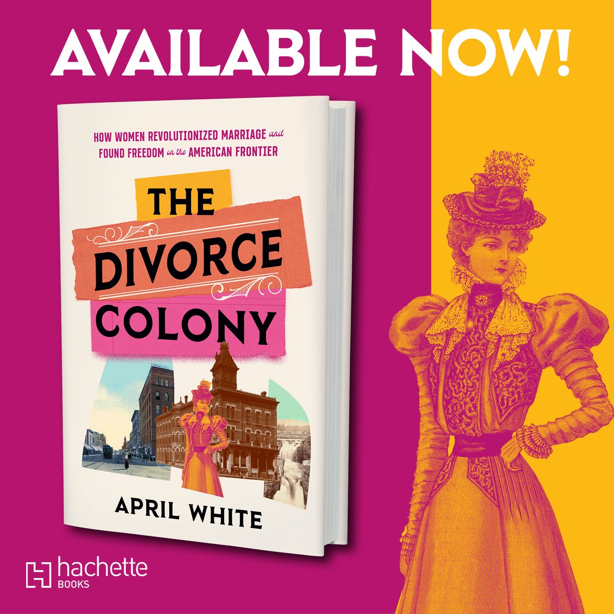 AprWhite's tweet image. It's publication day for THE DIVORCE COLONY!

I kind of can't believe it's finally out in the world. If you see it on the shelf at your favorite bookstore or library—or maybe even in you mailbox—send pictures!