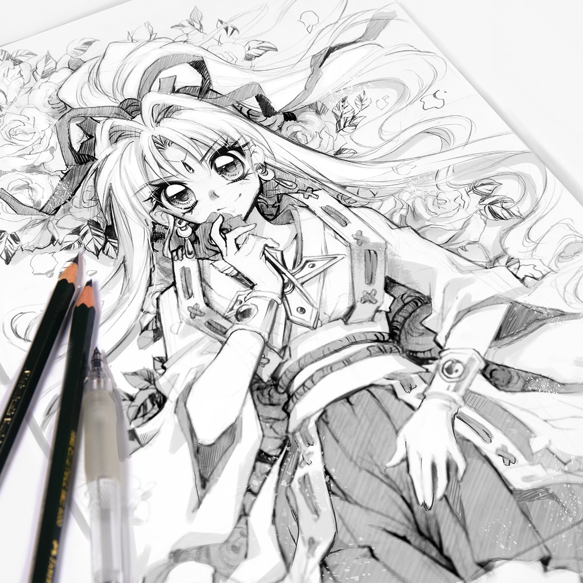 Draw & Colour Anime Manga Drawing Kit