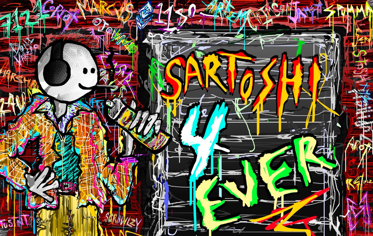 reylarsdam's tweet image. 🎧 SARTOSHI 4 EVER !! 🚬