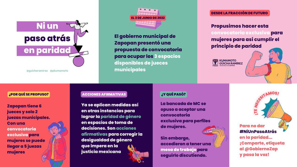GuichaRamirezz's tweet photo. ¡Ni un paso atrás en paridad! 💪 https://t.co/SAKDcZ6nhj