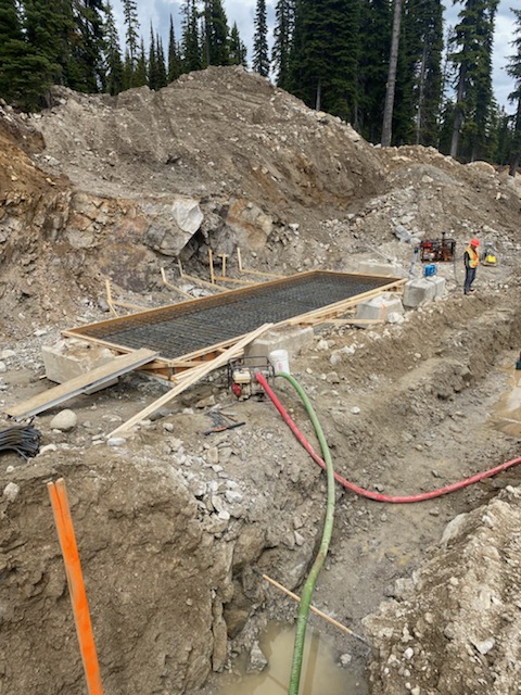 It may be our off season... but the mountain never rests! This is the beginning of a new skier bridge at Black Forest. 

Read more about what's new for the 2022/2023 season:
bit.ly/3O3TNiT