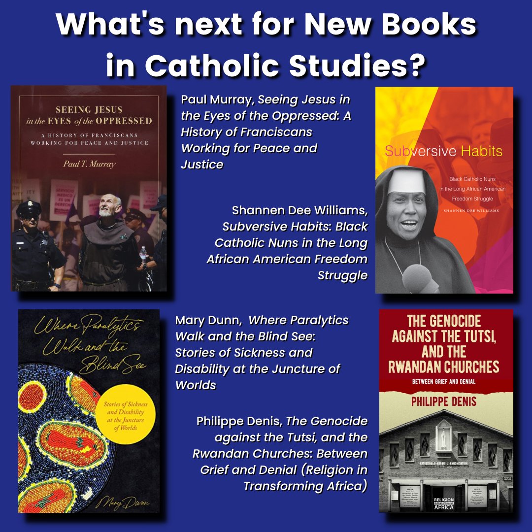 New Books in Catholic Studies 📚 tweet media
