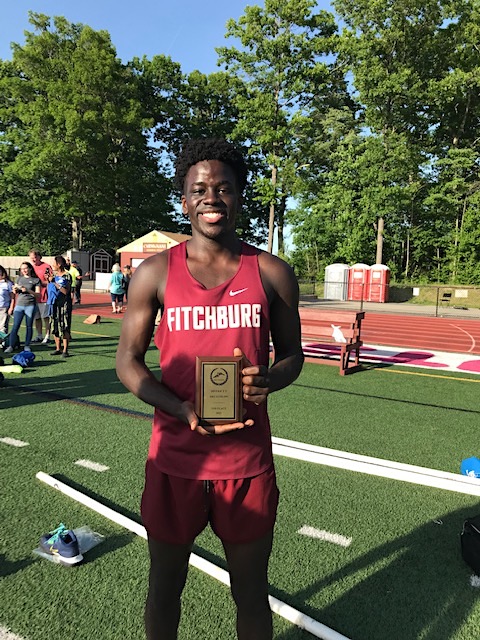 What an accomplishment for Fitchburg High junior Stephen Bate, who recently placed second overall in the District E Decathlon.
He placed 1st overall in the high jump, and 2nd overall in the long jump, triple jump and 400m. 
<a href="/saralamey/">Sara DiPilato Lamey</a> @Principal_FHS @FHSathleticdept