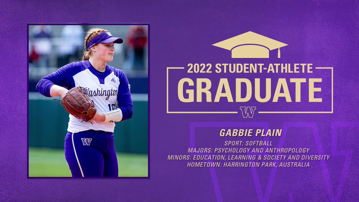 UWSoftball's tweet photo. Class of 2022 🎓

Congratulations, Gabbie!

#MightyAreTheWomen x #UWGrad22 https://t.co/cySEzt0pI8