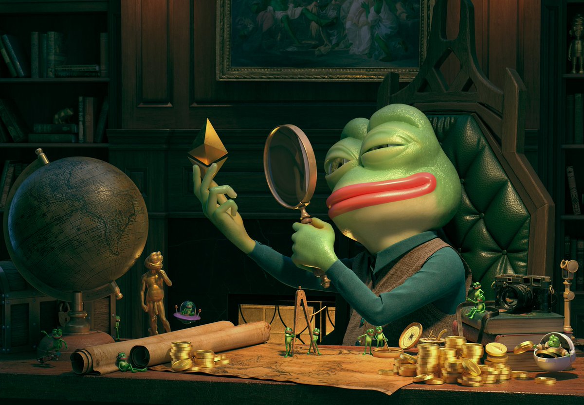 foundation.app/@N77/n77nft/1
Treasure hunter and the little
BUY NOW 1.477 eth
START BID 1.00 eth
#pepethefrog #FrogFam #pepe
<a href="/foundation/">Foundation 🌐</a> #NFTCommunity