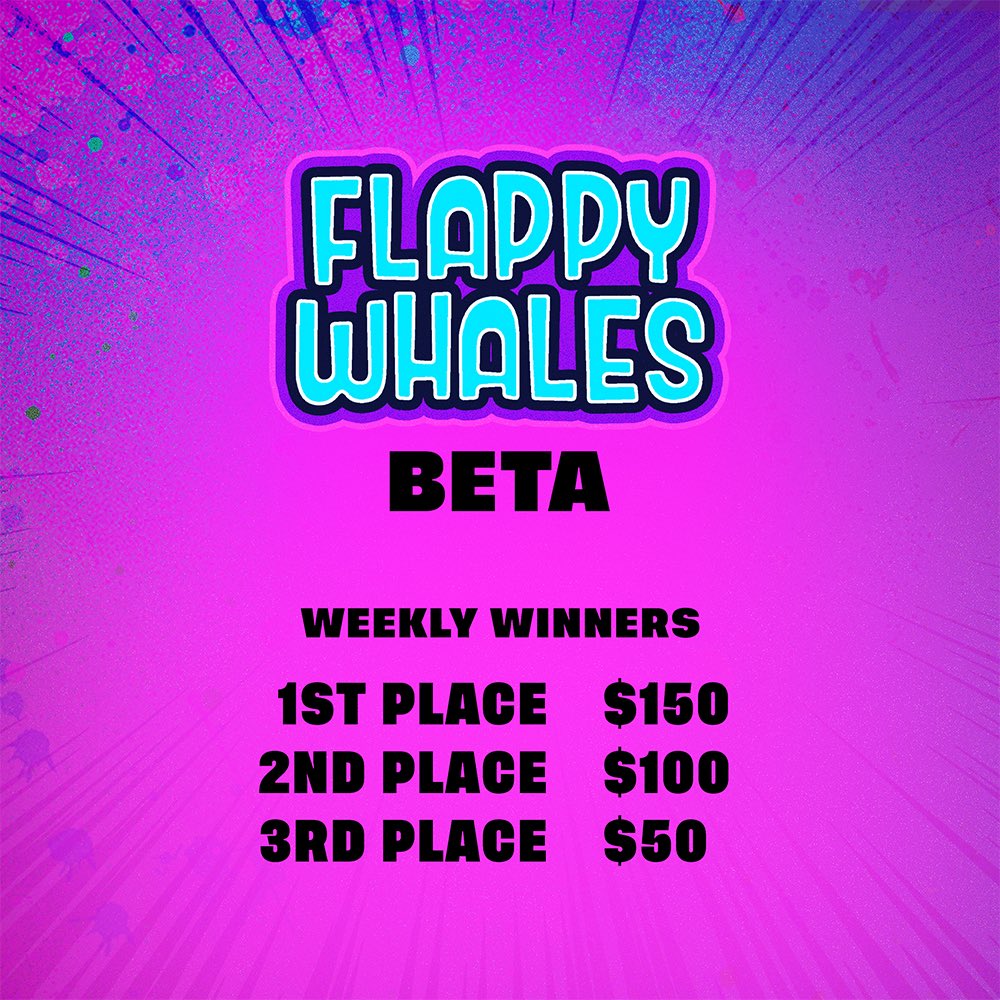 MasterWhale1's tweet photo. Well @WastedWhales family it’s time! Giving away 1 MILLION BLUB to one person who: 

1: RT this post 
2: follows me 
3: is in our server (link in bio) 

BLUB is for our new arcade style game along with a marketplace where you are able to purchase nfts! 

https://t.co/wPKk68Ut8A https://t.co/qRoUbGlMTn