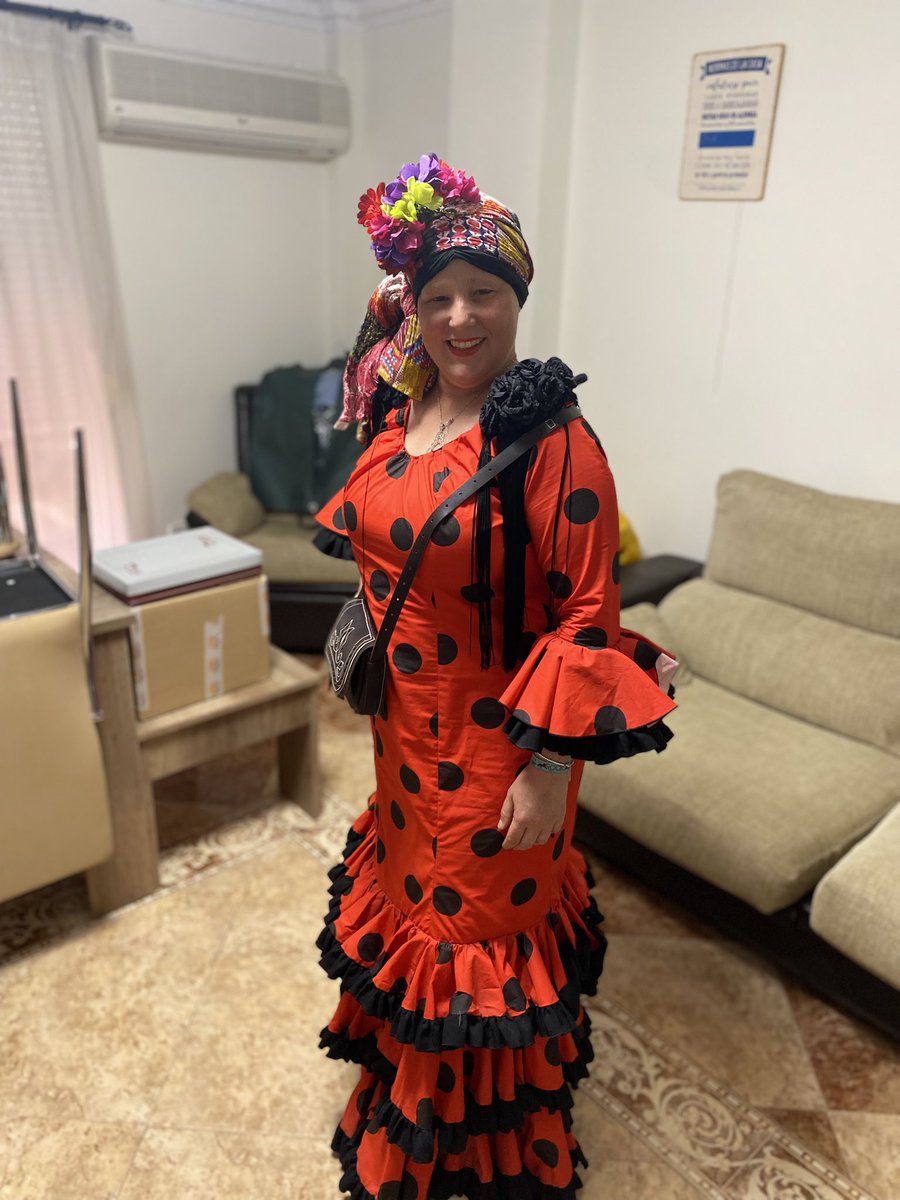 RLL262's tweet image. Feria de Chiclana con mis compis de la Asociación Española contra el Cáncer