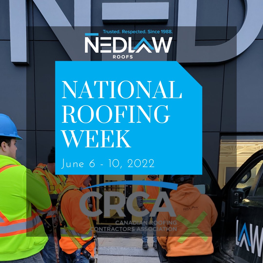 Nedlaw Group (@groupnedlaw) on Twitter photo In celebration of our 3rd National Roofing Week, today we are proud to recognize how highly skilled and well-trained our professionals are. Keep up the great work!
Join us in continuing to celebrate National Roofers week! #RoofingWeekCanada #RoofingCanada
<a href="/crcanews/">Canadian Roofing Contractors Association</a> In celebration of our 3rd National Roofing Week, today we are proud to recognize how highly skilled and well-trained our professionals are. Keep up the great work!
Join us in continuing to celebrate National Roofers week! #RoofingWeekCanada #RoofingCanada
<a href="/crcanews/">Canadian Roofing Contractors Association</a>