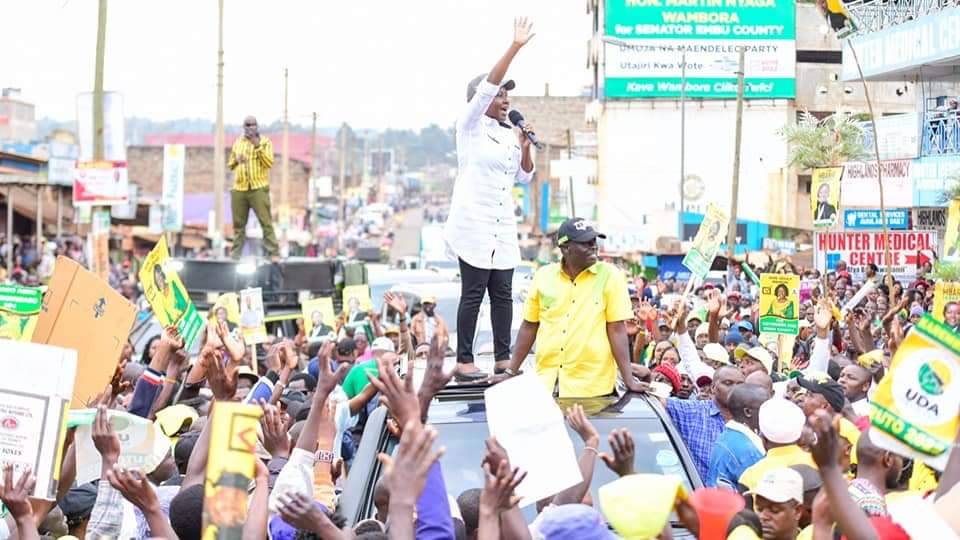 Runyenjes Town in Embu County has spoken with one voice; that in 60 days UDA Government must put in place guaranteed minimum returns on their farm produce.
That the cost of living must be brought down, that we must empower small and micro- enterprises.