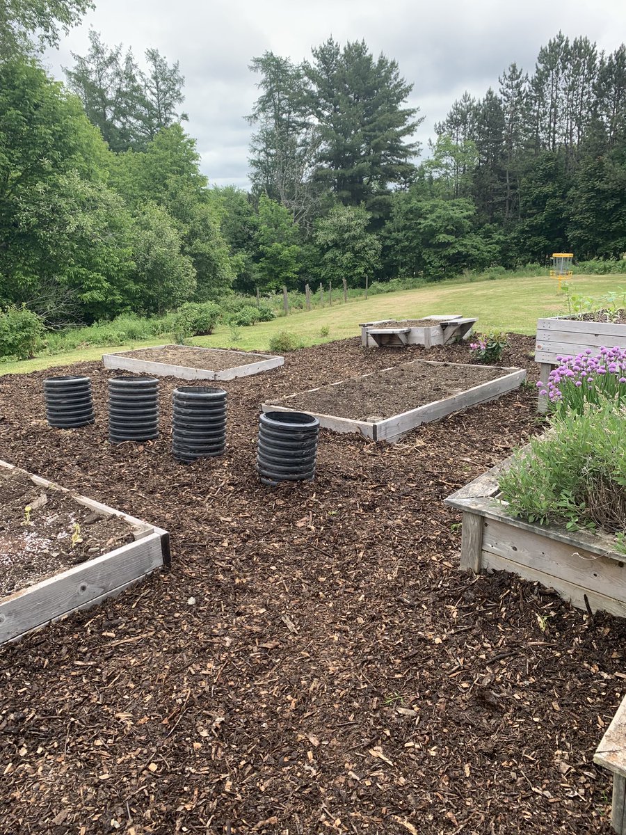 ssrsbngrhs's tweet image. The agriculture 11 class was hard at work today. The community garden is now all seated and ready for growing season. And all the mulch that was donated has been laid. Huge thanks to Mr. Wilson for making this happen. #experientallearning