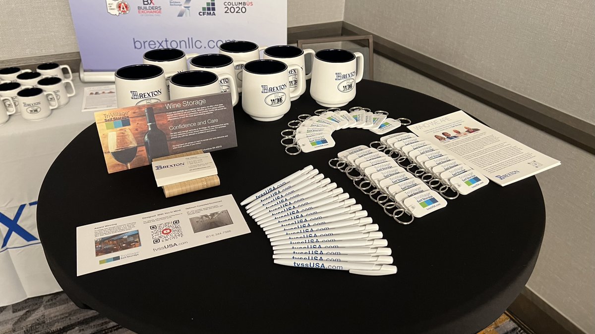 BrextonLLC's tweet photo. Brexton had a great time attending the SSA IN/KY/OH Regional conference. It was great talking to all the attendees about their building needs for Self Storage! https://t.co/6mWW1V79mz