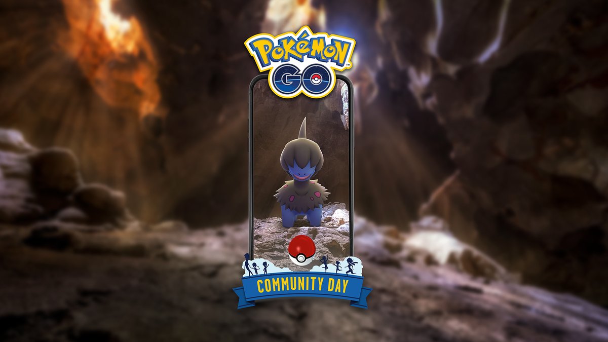 June’s #PokemonGOCommunityDay will feature Deino and tons of bonuses!

⭐1/4 Hatch Distance
⭐ 2× chance to get Deino Candy XL from catching Deino
⭐2× Candy for catching Pokémon
⭐ And more!

👉 Learn more here: pokemongolive.com/post/community…