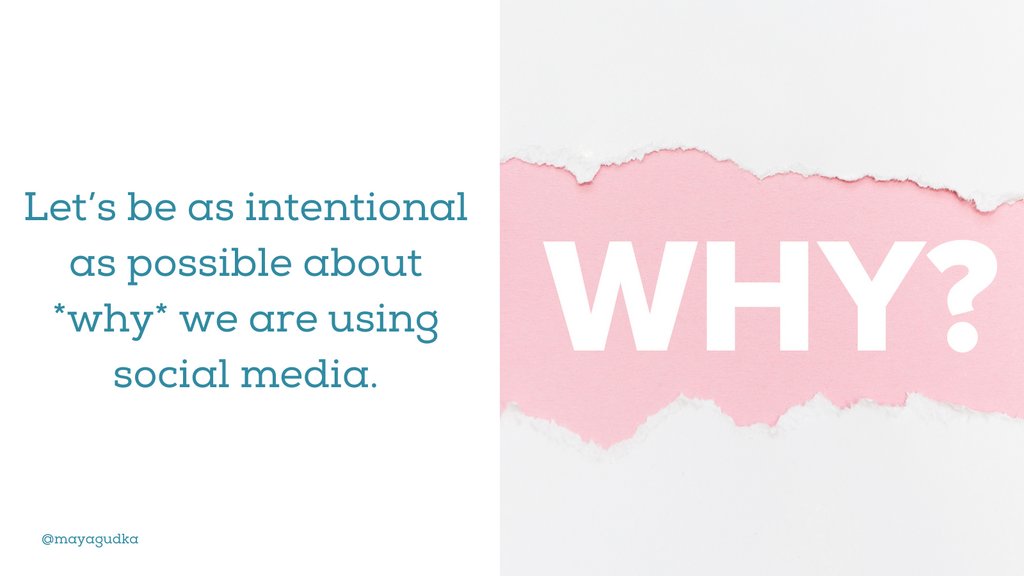 Let’s be as intentional as possible about *why* we are using social media.

Social comparison as a motivator to use social media has been shown to have a key negative influence over self-esteem and self-perception (Vogel et al., 2015).
 
#comparison #selfesteem