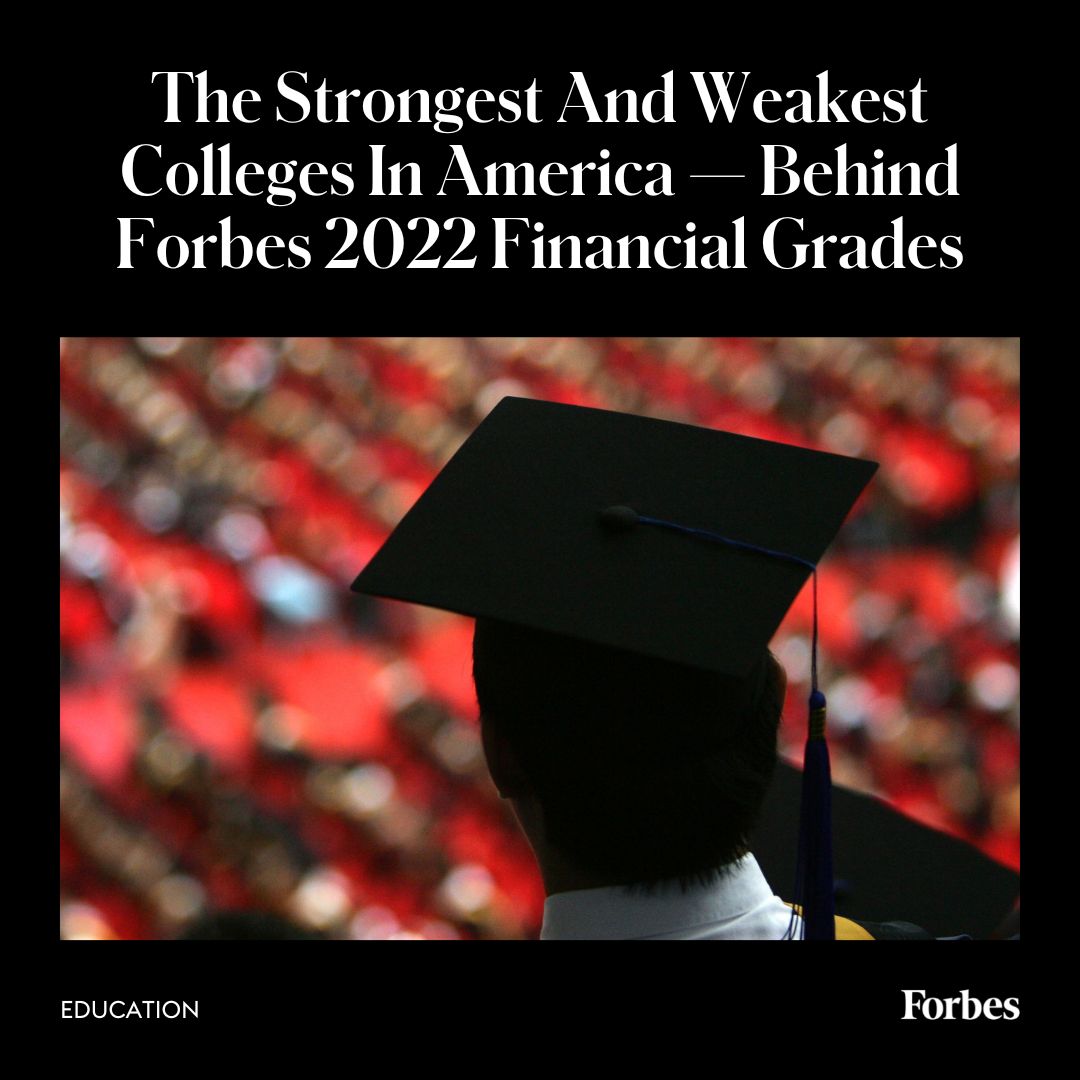 Forbes on Twitter "Forbes College Financial Grades are designed to