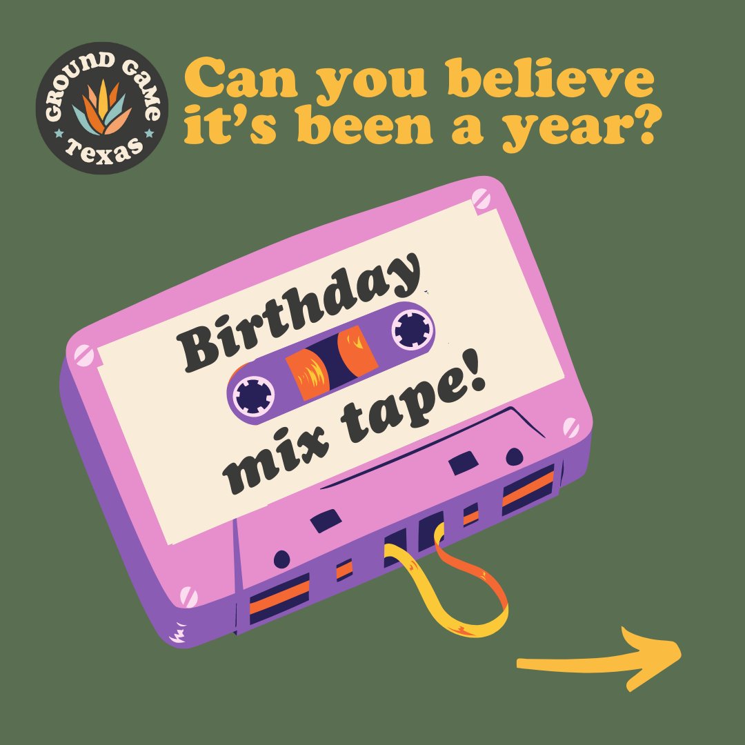 GroundGameTX's tweet photo. 🎈It's our Birthday! 🎂We’ve been able to achieve so much in just one year. With each campaign we launch, we’re helping bring new voters into the fold and mobilizing them behind progressive policies like 🌳marijuana decriminalization, 👩🏻‍💼increased wages, and ☀️climate action. https://t.co/395NXR0iKu