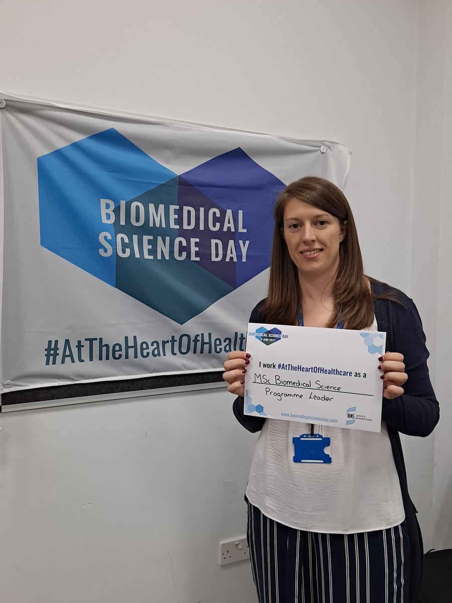 Celebrating #BiomedicalScienceDay2022
<a href="/UoCMedSchool/">Chester Medical School</a>

<a href="/IBMScience/">IBMS #AtTheHeartOfHealthcare</a> #AtTheHeartOfHealthcare