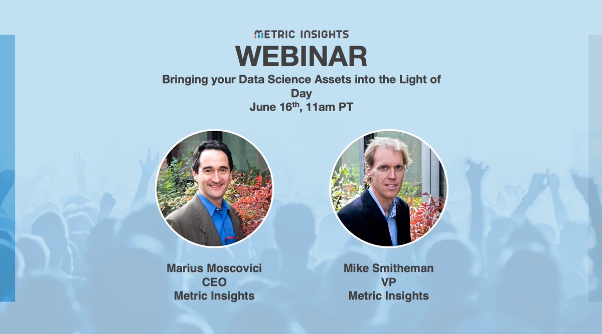 Don't let your #DataScience assets get buried. 

Join us next Thursday to see how a wide array of data science assets can be published and governed in a centralized platform.

bit.ly/3Q8H1BE

#Webinar #DataScience #BIPortal