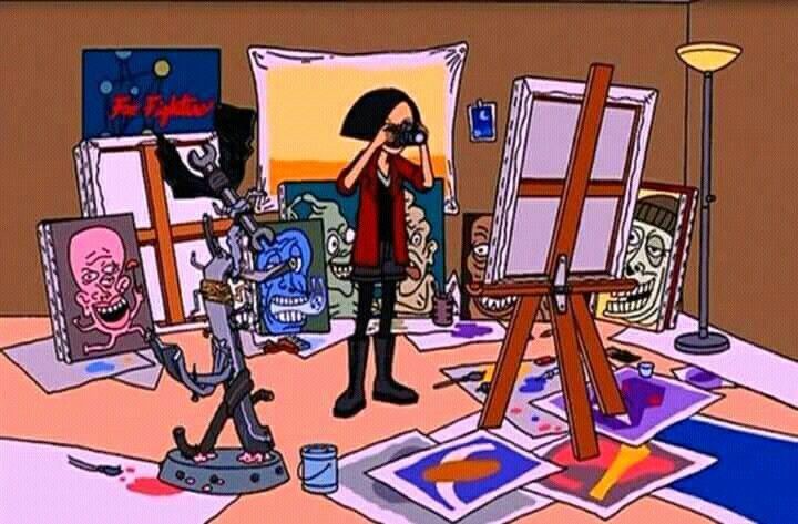 inuteroangel's tweet photo. just noticing that jane lane had a foo fighters poster in her room https://t.co/O2UA4iMSGQ