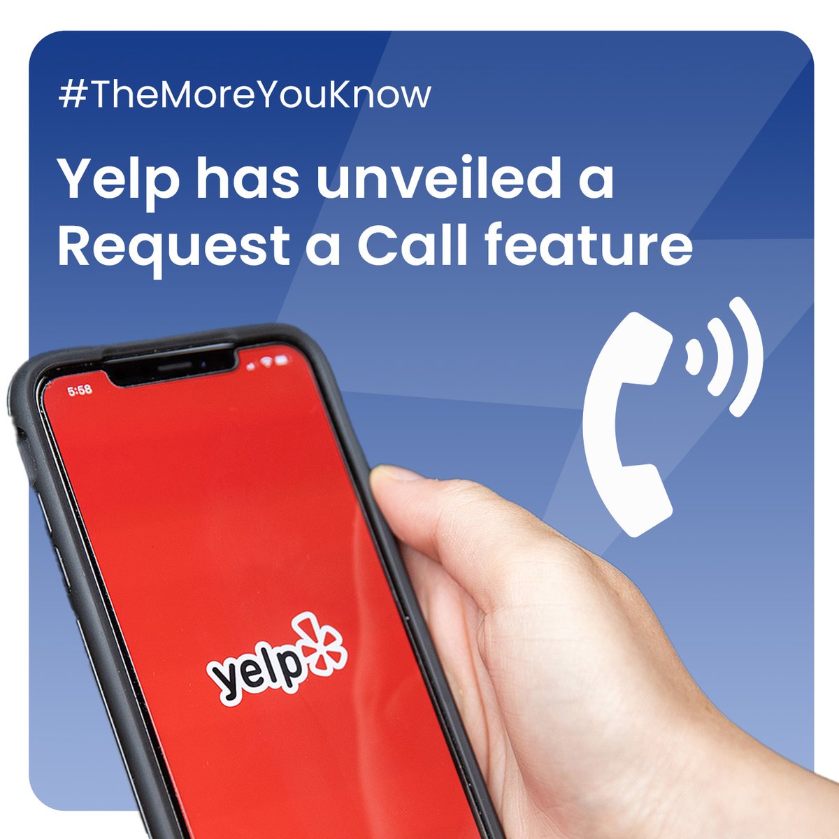 A few nuggets from this week's #FZ newsletter:
—Yelp has unveiled a Request a Call feature. The tool is available to all businesses that have opted into receiving leads via Request a Quote.

For more digital trends, be sure to subscribe to the newsletter:
fzadigital.com/newsletter-sub…
