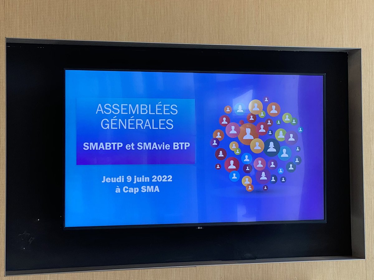 KronGregory's tweet photo. Aujourd’hui se sont tenues les Assemblées Générales de #SMABTP et #SMAVie sous la présidence de @chanutj et @PBernasconi. L’année 2021 a été marquée par un fort développement de @GroupeSMA. Merci à tous les sociétaires et clients qui nous font confiance #Assurance  #Construction https://t.co/tkn111o5tI