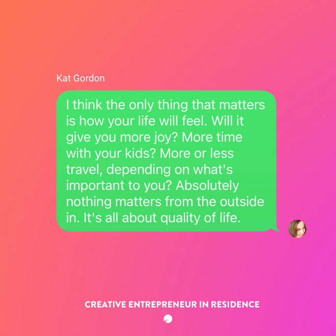 3PercentConf's tweet photo. We could all use a little pep talk from @katgordon 💗 https://t.co/XPOyKBdKH5