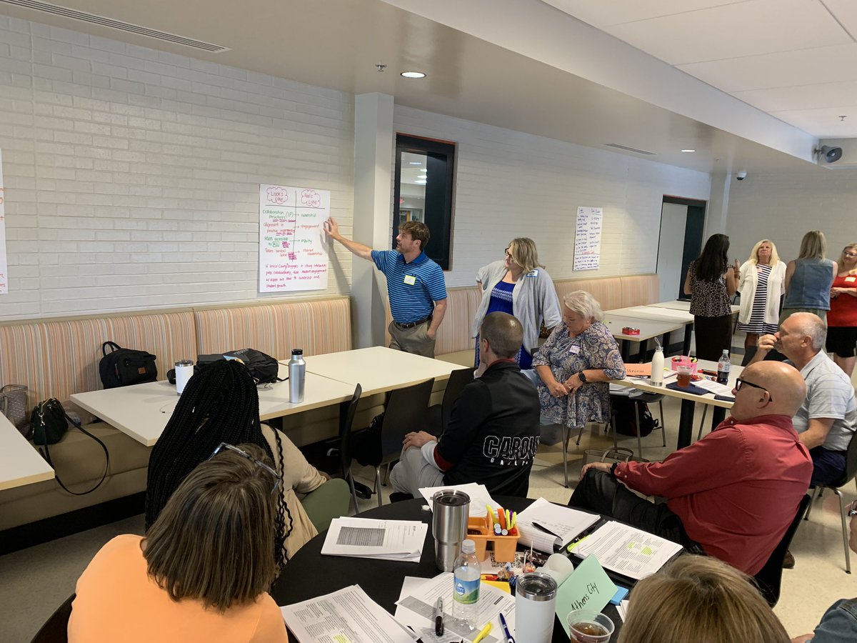 TeahShope's tweet photo. What does high quality instruction look like and feel like? Leaders from East and First LIN are diving in deep today! #Reading360 @TN_Literacy @AthensCitySch @Unicoi_Schools https://t.co/fDPypoUriB
